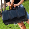Retro Brown Men's Hand Luggage Bag Leather Large Capacity Travel Bag Business Weekend One Shoulder Messenger Bag