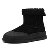 Ankle Flats Platform Women Snow Boots Suede Plush Warm Casual Winter Thick Goth Shoes Chelsea 