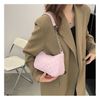 Fashion Shoulder Bags Women's Subaxillary Bag Design Advanced Texture Armpit Handbags Purses Crescent Saddle Bag