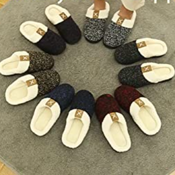 Hot Sale Wholesale Bedroom House Warm Slippers Winter Shoes Women Man Home Indoor Fluffy Faux Fur Slides