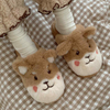 Cute Animal Women Fashion Kawaii Fluffy Winter Warm Slippers Woman Cartoon House Slippers Funny Shoes