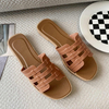 Summer Slippers Women Flat Luxury Outdoor Beach Flip Flops Female Sandals Trend Brand Design Slides Shoes Woman