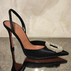 Women's Rhinestone Ankle Strap Heeled Sandals Dress Shoes Stilettos Pumps Sparkling Wedding 