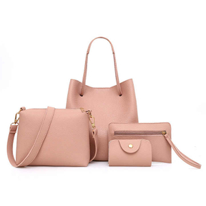 Wholesale Woman New Fashion Four-Piece Shoulder Bag Set Wallet Handbag Luxury Messenger Bag