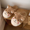 Cute Animal Women Fashion Kawaii Fluffy Winter Warm Slippers Woman Cartoon House Slippers Funny Shoes