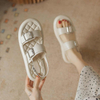 Recovery Slides For Women Comfortable Sandals Indoor Outdoor Cloud Slippers Slides three buckle Adjustable Adjustable Thick Sole Pillow Slippers dress shoes for lady walking shoes beach 