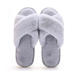 Furry Women Winter Female Warm Slippers Candy Color Indoor Outdoor Home Slippers Wear Thick Leisure Fashion Cross Cotton 