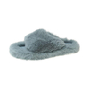 Women's Flat Shoes Female Lady Fur Slides Soft Plush Cotton Indoor Winter Home Slippers 