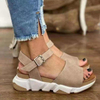 Women Summer Shoes Fish Platform Sandals Wedge Ladies Casual Shoes