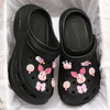 Women's Platform Sandals Slide Garden Shoes Lady Wedge Clogs Mules Animals cartoon 