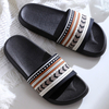 Fashion Black Slippers Women Thick Platform Indoor Slipper Women Soft PVC Anti-slip Home Floor Slides Ladies Summer Shoes