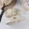  Beach Woman PU Platform Sandals Slides walking shoes summer cross Sandal 