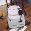 Canvas Backpack Student Schoolbag Large Capacity Outdoor Children's Bags Thin Light Fashion Backpacks