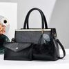 Fashion Brand Women's Bag 2 Piece Set PU Leather Women's Handbag Tote Bag High Quality Luxury Crossbody Bag