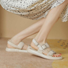 Recovery Slides For Women Comfortable Sandals Indoor Outdoor Cloud Slippers Slides three buckle Adjustable Adjustable Thick Sole Pillow Slippers dress shoes for lady walking shoes beach 