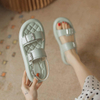 Recovery Slides For Women Comfortable Sandals Indoor Outdoor Cloud Slippers Slides three buckle Adjustable Adjustable Thick Sole Pillow Slippers dress shoes for lady walking shoes beach 