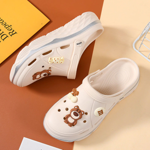 Women men outdoor Cute Cartoon Garden Shoes Slides Beach Work Medical Clogs Classic Nursing 