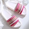 Fashion Black Slippers Women Thick Platform Indoor Slipper Women Soft PVC Anti-slip Home Floor Slides Ladies Summer Shoes