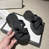 New Fashion Female Beach Summer Thick Platform Slippers Women Wedges Non-slip Soft Sandals Home Slides