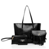 Wholesale Woman New Fashion Four-Piece Shoulder Bag Set PU Messenger Bag Wallet Handbag