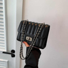 New Fashion Female Shoulder Bag Embroidered Solid Color Chain Women's Crossbody Casual Trendy Bag