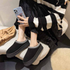 Ankle Snow Boots Women Winter Brand Fur Short Plush Warm Flats Platform Shoes Suede Boots