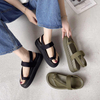 Wholesale spring summer new Korean style women platform sole fashion casual flip-toe sandals