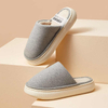 cloud comfort house Winter bedroom Cotton Women's Floor Slippers pillow Couple Household Indoor 