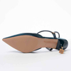 Summer New Women Slingback Sandals Pointed Toe Slip On Thin High Heel Ladies Elegant Pumps Shoes