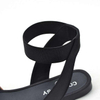 Women Leopard Pointed Casual Sandals Elastic Band Slippers Women Breathable Slip-on Female Shoes