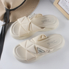  Beach Woman PU Platform Sandals Slides walking shoes summer cross Sandal 