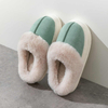 New Plush Home Cotton Slippers Women's Indoor Warm Slippers Thick Bottom Winter Home Comfort Warm Shoes