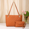 Tote Bag Wallet Two-Piece Set Fashion Women's Shoulder Bag Versatile Lady