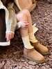 Ankle-High Snow Boots for Women Suede Winter Snow Boots Memory Foam Faux Sheepskin Fur 