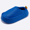 Women Fur Waterproof Slippers Winter Warm Plush Household Slides Indoor Home Thick Sole Footwear Non-Slip Solid Couple Sandals