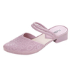 Pointed Toe Sandals Elegant Women Slippers Summer Fashion Outdoor Wedge Heels Sandals Women Waterproof Lady Fashion Shoes