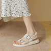 Recovery Slides For Women Comfortable Sandals Indoor Outdoor Cloud Slippers Slides three buckle Adjustable Adjustable Thick Sole Pillow Slippers dress shoes for lady walking shoes beach 