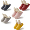 EVA hot autumn winter non-slip lovers home thick bottom indoor plush waterproof cotton slippers female warm garden clog