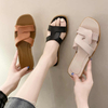 Summer Slippers Women Flat Luxury Outdoor Beach Flip Flops Female Sandals Trend Brand Design Slides Shoes Woman