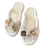 Summer Eva Pool Flip Flops Woman Clip Toe Soft Bottom Pillow Slippers for Women Platform Non-Slip Beach Slides Sandals