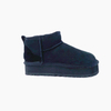 Ankle-High Snow Boots for Women Suede Winter Snow Boots Memory Foam Faux Sheepskin Fur 