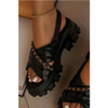 New Summer Women Sandals Wedge Platform Casual High Heels Ladies Shoes Outdoor Beach Peep Toe Sandalias