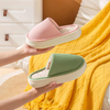 cloud comfort house Winter bedroom Cotton Women's Floor Slippers pillow Couple Household Indoor 