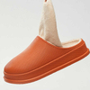 EVA hot autumn winter non-slip lovers home thick bottom indoor plush waterproof cotton slippers female warm garden clog