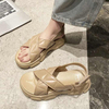 Women Platform Sandals 2023 Summer Fashion Outdoor Beach Flip Flops Slippers Casual Ladies Non-Slip Thick Sole Shoes