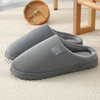 Women Indoor Slippers Warm Plush Home Slipper Autumn Winter Shoes House Floor Soft Silent Slides For Bedroom