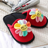 Women Winter Heart Shoes Woman Slides Plush Home Slippers Ladies Indoor House Winter Warm Fur Slippers