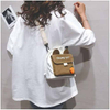 Cute Canvas Shoulder Women's Little Rabbit Korean Version Crossbody Bag Female Student Cotton Handbag