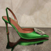 Women's Rhinestone Ankle Strap Heeled Sandals Dress Shoes Stilettos Pumps Sparkling Wedding 