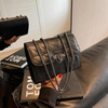 Fashion Summer Chain Crossbody Bags Plaid Designer Women Shoulder Bag Pu Leather Square Handbags For Ladies